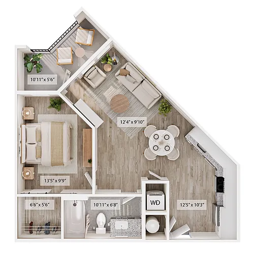 Floor plan The Shandy