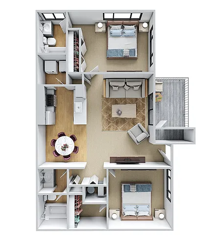 Floor plan Willow
