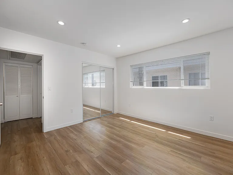Bedroom Area with Closet Space