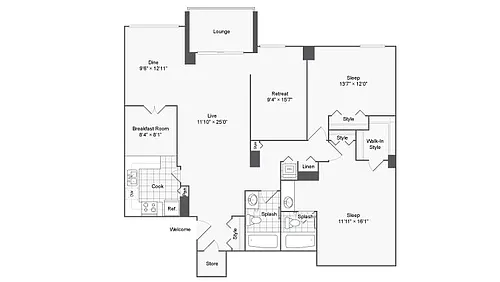 Floor plan Ashburn