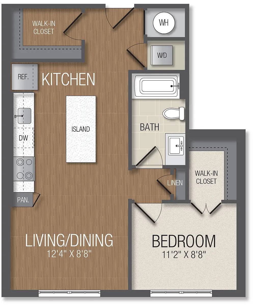 Floor plan B1B