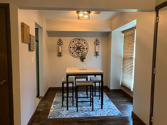 Dining area off of main living area. (Kitchen entrance to the left.)
