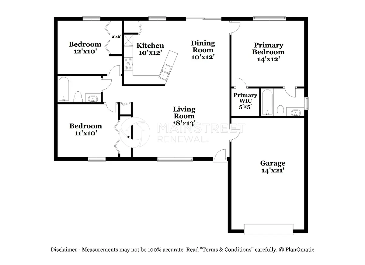 Floor Plan - 171 S Sheridan Ave