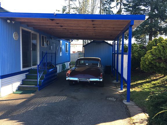 Security lights in car port 