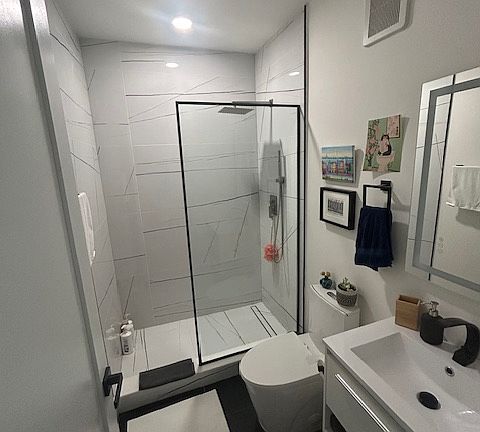 This will be the bathroom the renter will use