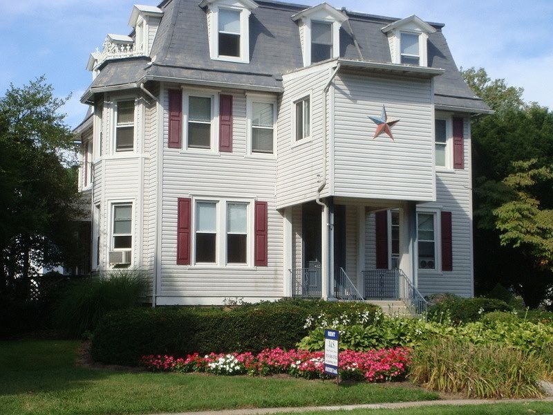 Front of Apartment building