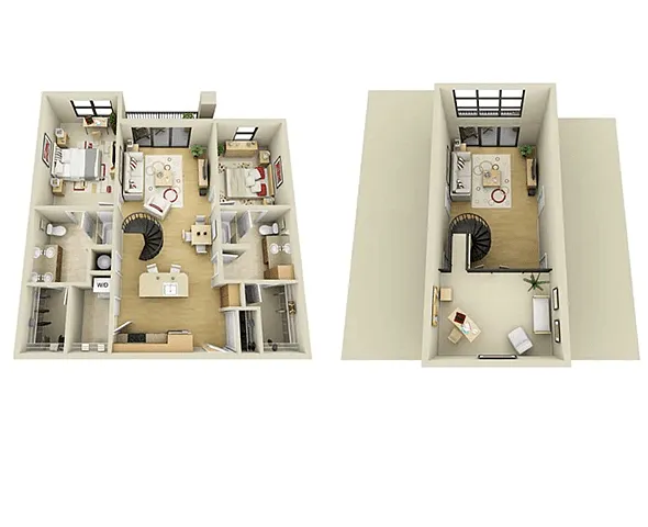 Floor plan B3L