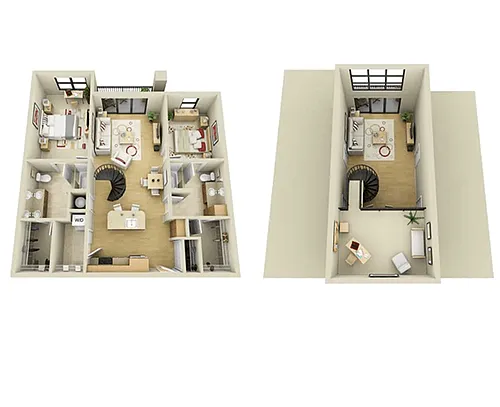 Floor plan B3L