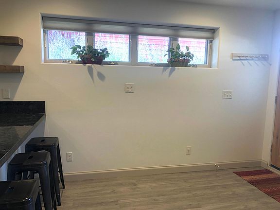 Living area north wall.