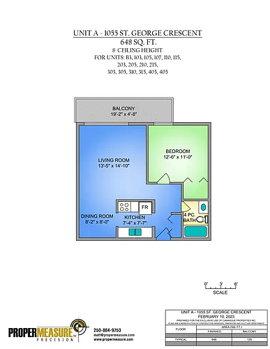 Floor plan 203