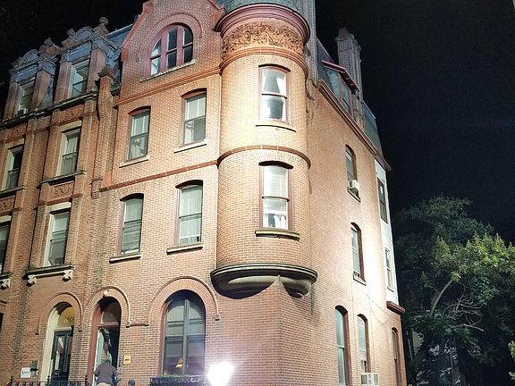 Exterior at night (during movie shoot)