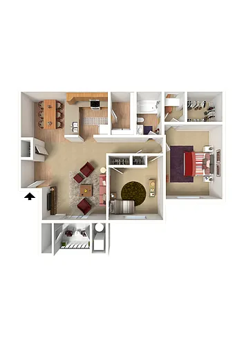Floor plan Twin