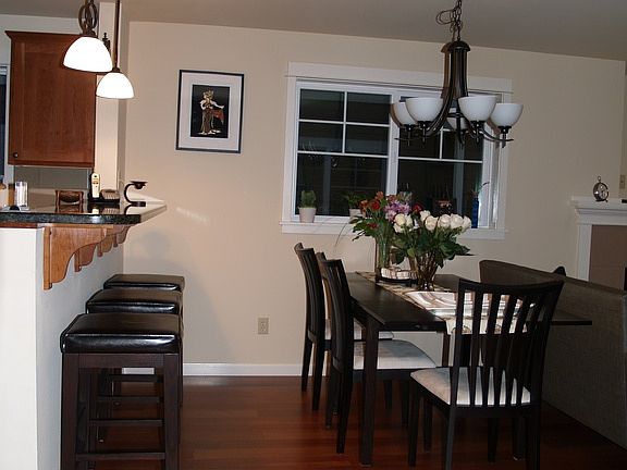 Living Room with Beautiful Hardwood Floors
