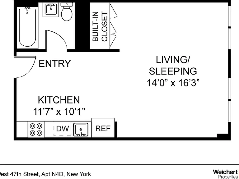 516 W 47th St #N4D — Photo 2