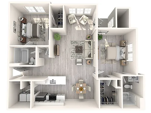 Floor plan The Crenshaw - Sunroom