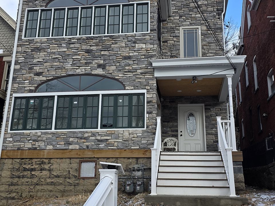 The front of the property's