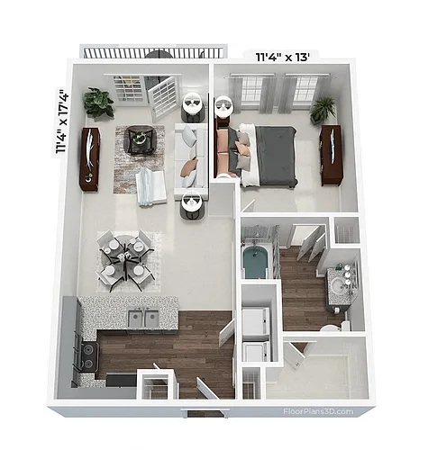 Floor plan The Delaware