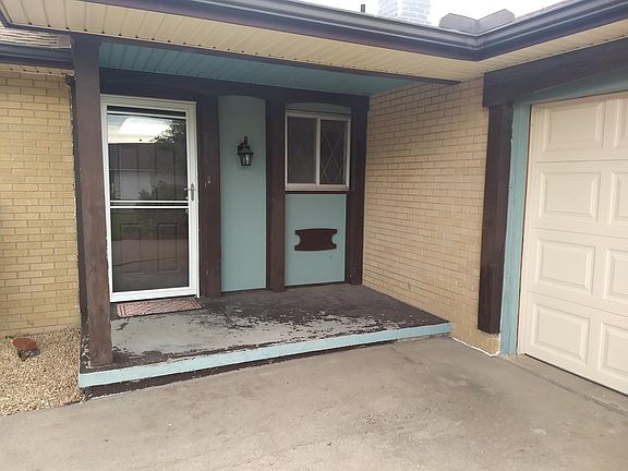 Front door area.