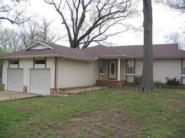 front/double garage