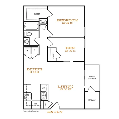 Floor plan A2 Renovated