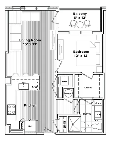 Floor plan The Fayette