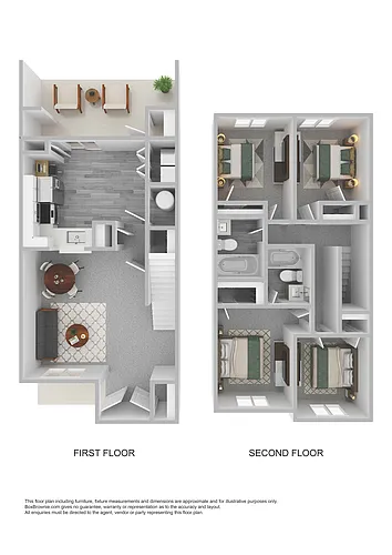 Floor plan 4 Bedroom 2 Bathroom