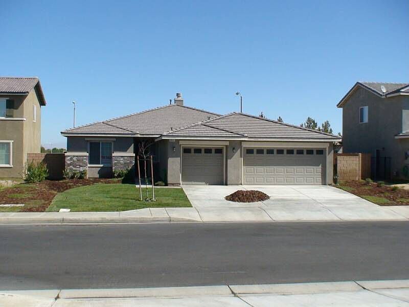 Front with new landscape
