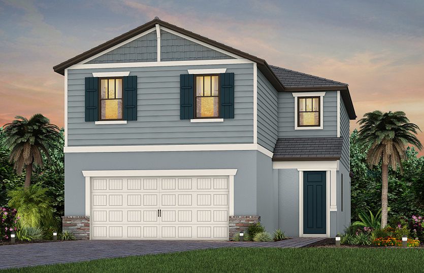 Exterior C1 with optional stone