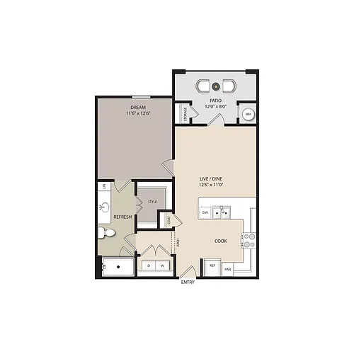 Floor plan A2