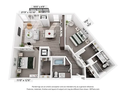 Floor plan Soho