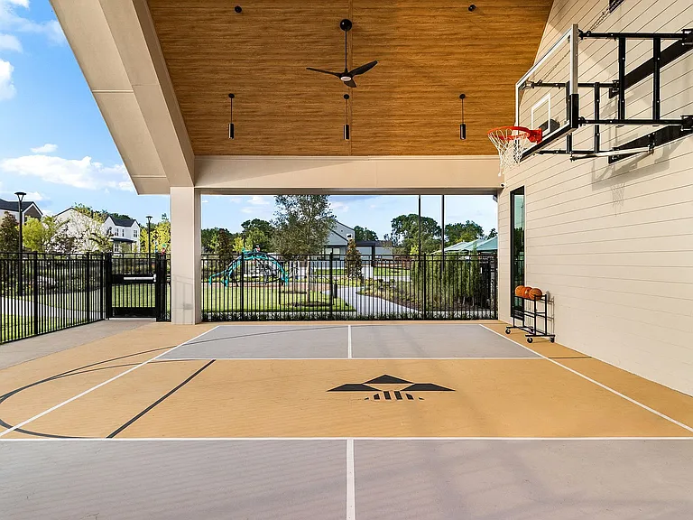 Oxenfree Rowlett's basketball court