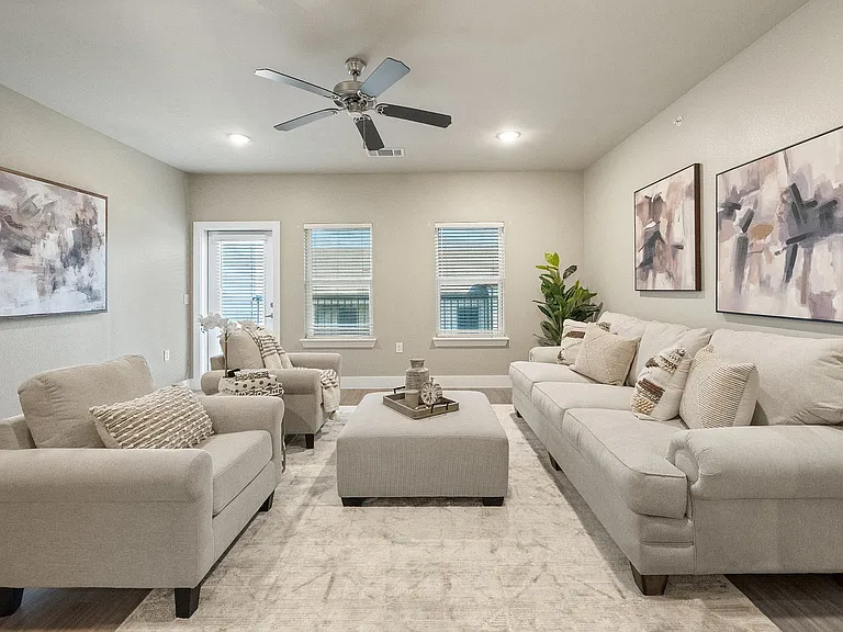 Living Room Prairie Gate Community