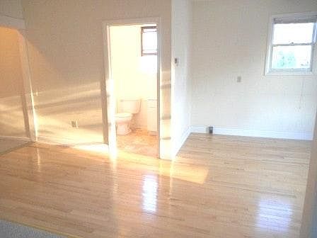living room and a bathroom