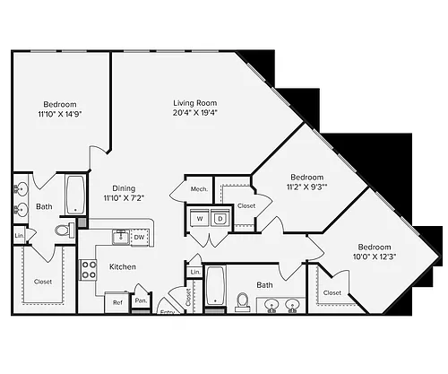 Floor plan C1