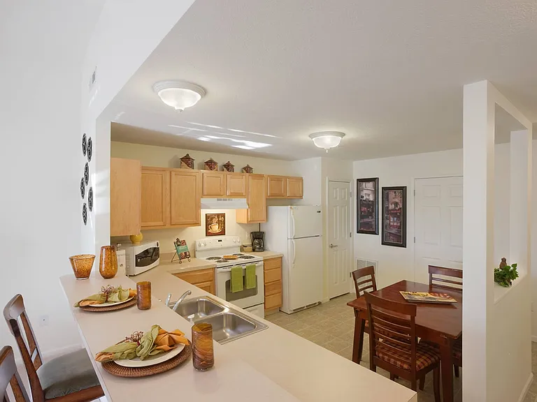 Spacious Kitchens with Breakfast Bar and Room for a Table