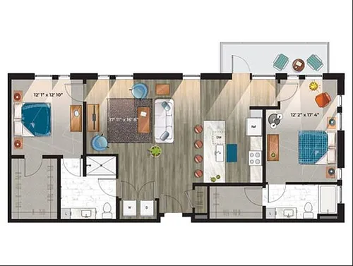 Floor plan C8
