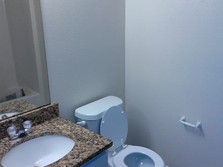 Master bedroom bathroom.