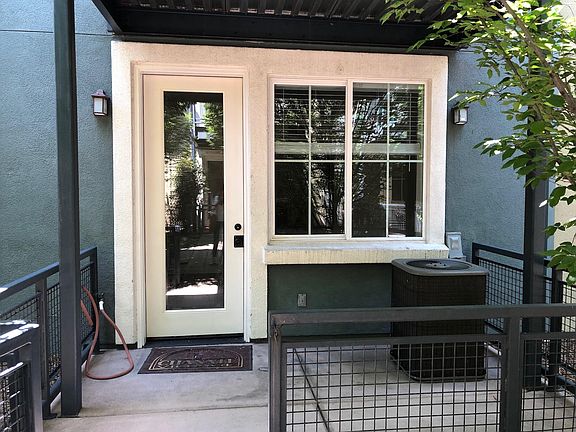 lower level unit with private patio entry