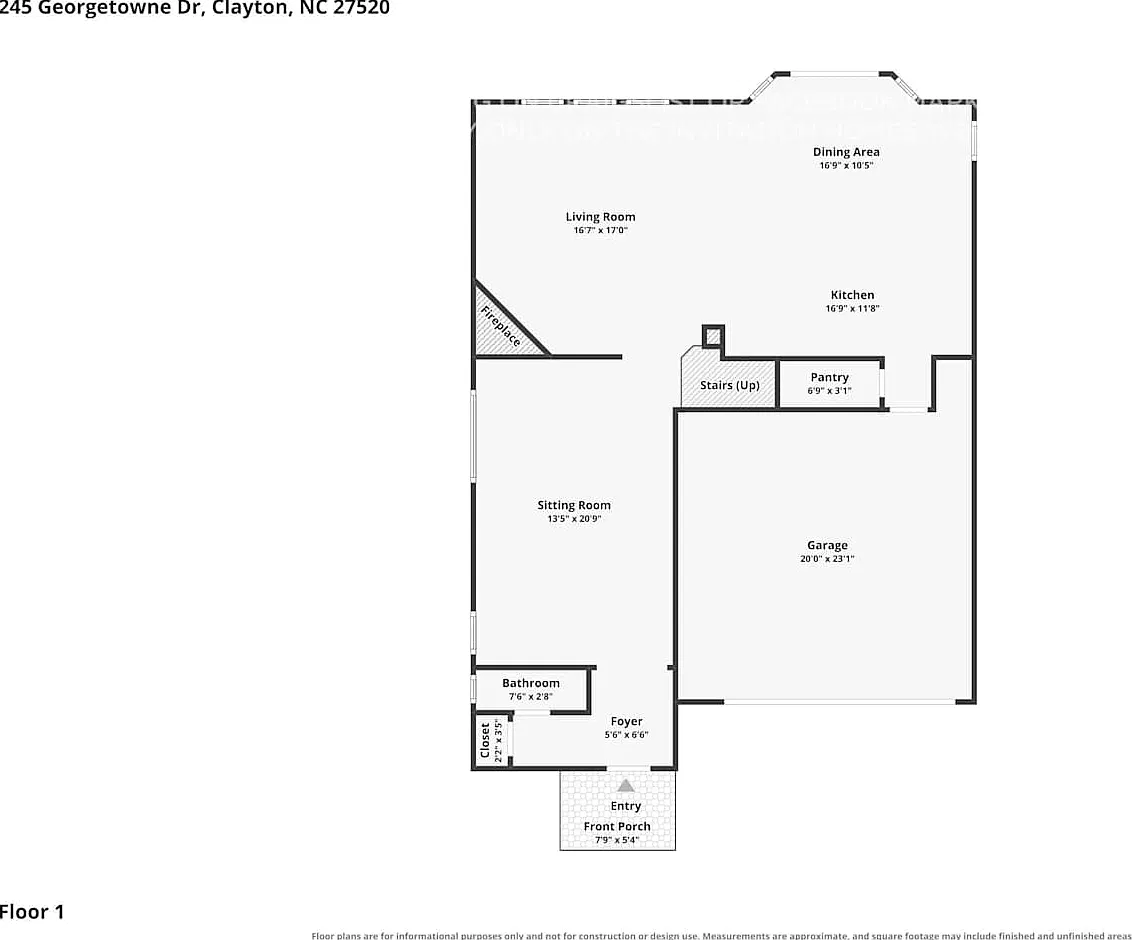 245 Georgetowne Dr Clayton, NC 27520 — Photo 3