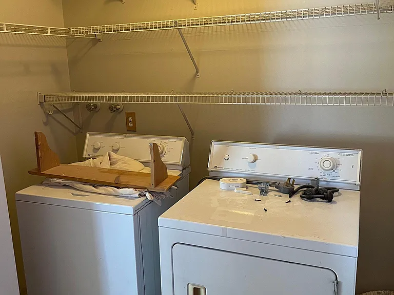 Laundry Room (in closet of primary bedroom)