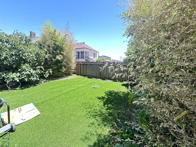 Shared back yard