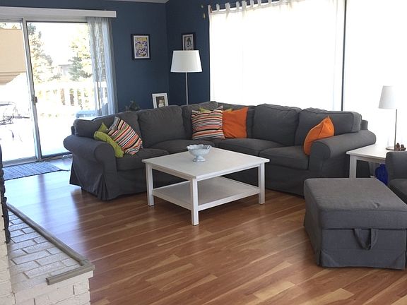 Upstairs LR facing channel