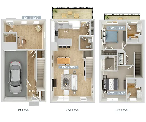 Floor plan BT4-D-FL