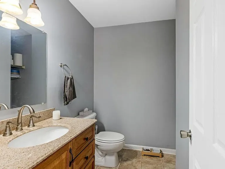 Half bath on main level