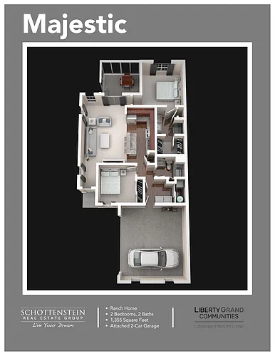 Floor plan Majestic Ranch