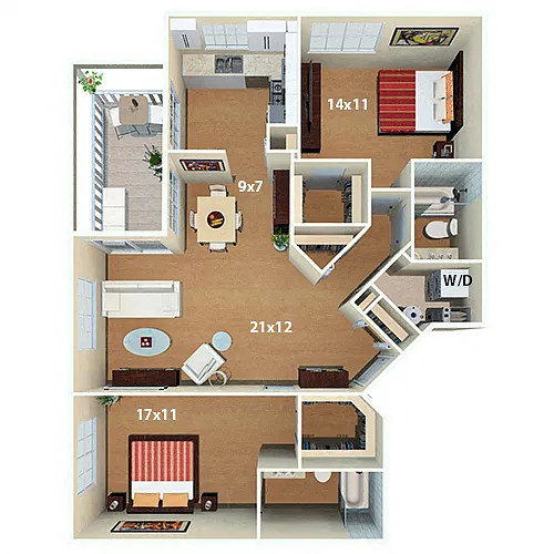 Floor plan Azalea