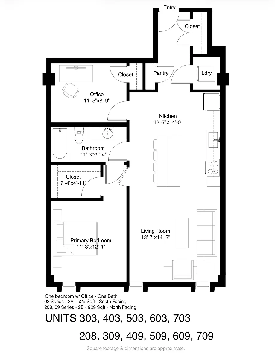 Floor plan 2AB