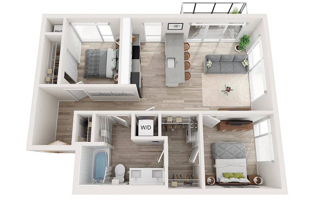 Floor plan C4