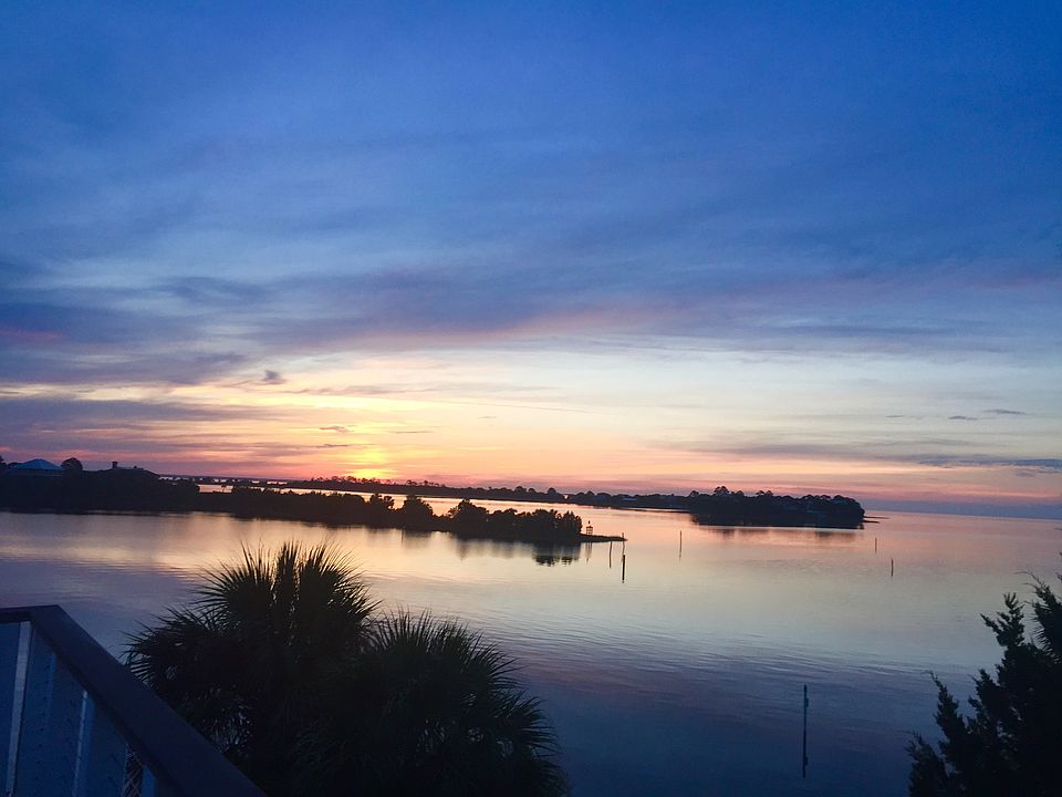 Sunrise from deck!