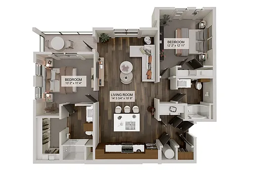 Floor plan The Poet (B2)